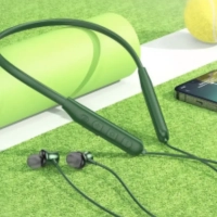 Спортивные вакуумные беспроводные наушники с микрофоном Es64