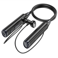 Беспроводные наушники BOROFONE BE64 Perfect neckband черный