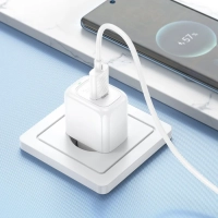 Зарядное устройство USB 3.0 QC с кабелем TYPE-C