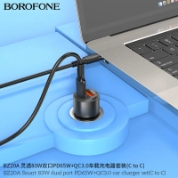 Автомобильное зарядное устройство BZ20A 83W Type-C USB