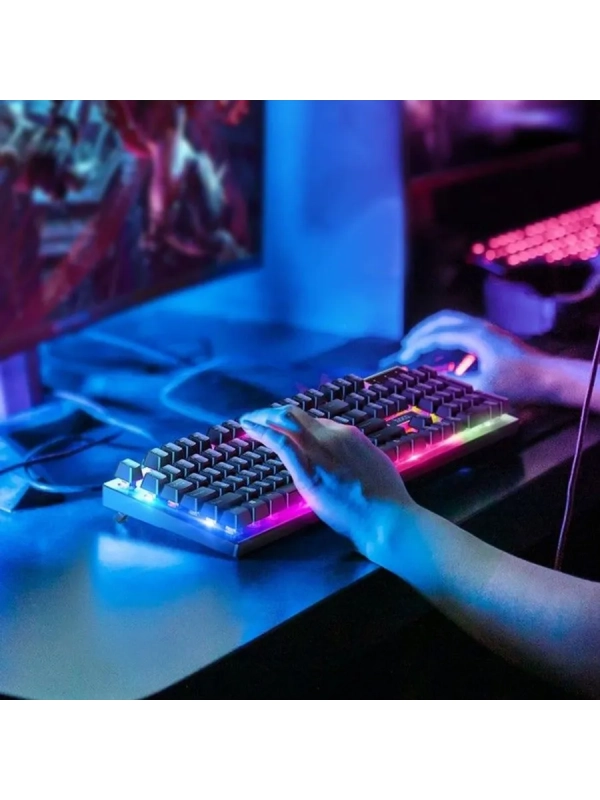 Набор проводной игровой Hoco GM18 клавиатура+мышь, подсветка