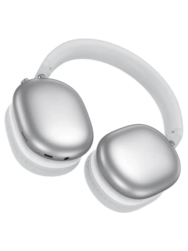 Беспроводные наушники BOROFONE BO27 Rhyme головные серебристые