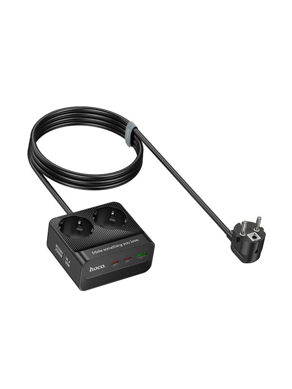 Мульти-функциональный сетевой фильтр с USB,зарядка 30W