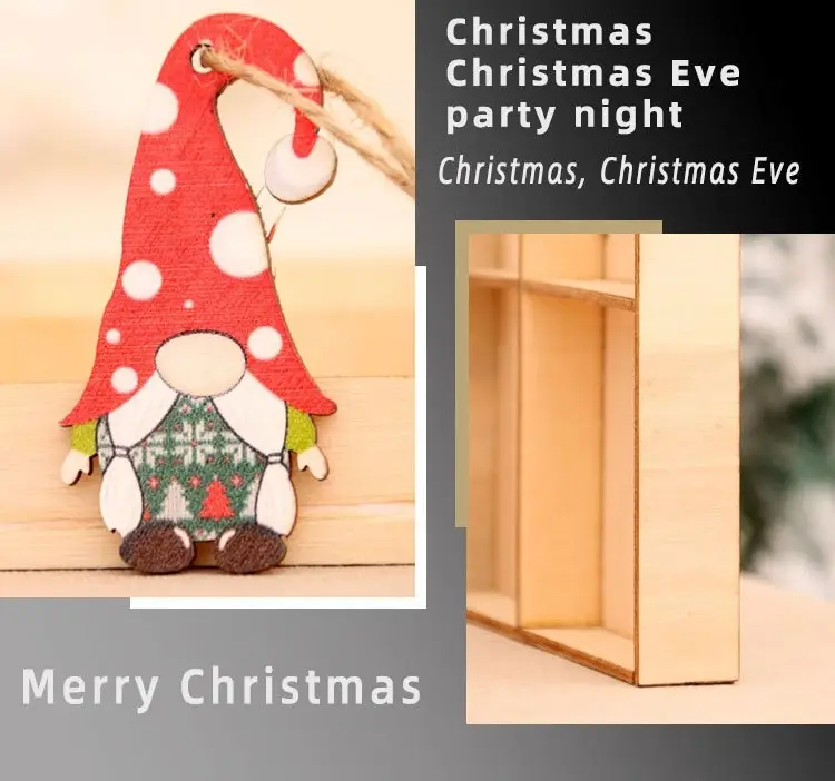 Елочные игрушки человечки гномики