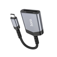 Переходник OTG HOCO UA25 USB-C , для SD и Micro SD