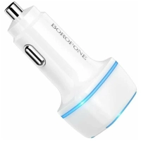 Автомобильное З/У USB Borofone BZ14 (2USB/12W)