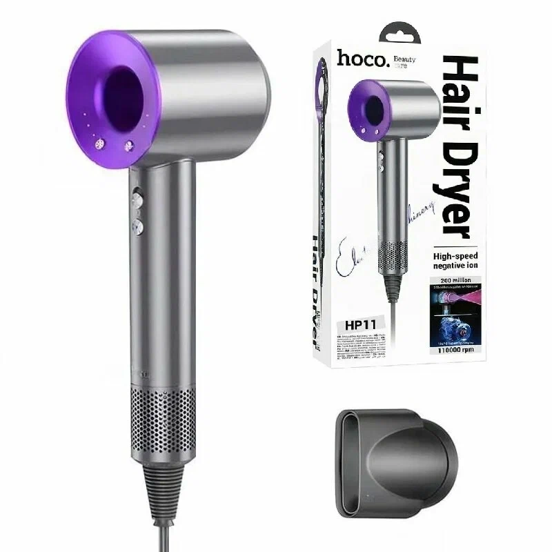 Фен для волос HOCO HP11 фиолетовый