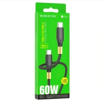 Кабель зарядки USB TYPE-C to Type-C PD 60W Borofone BX92