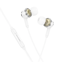 Проводные наушники BOROFONE BM90 белые