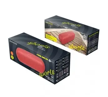 Колонка беспроводная BOROFONE BR11,(AUX/TF/USB) цвет красный