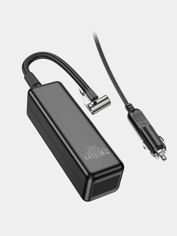 Насос автомобильный HOCO ZP5 чёрный