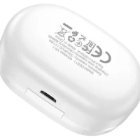 Наушники беспроводные bluetooth hoco DES11, TWS белые