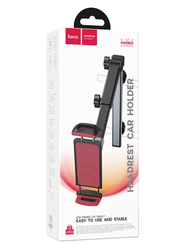 Держатель автомобильный для планшета Hoco H69 на подголовник