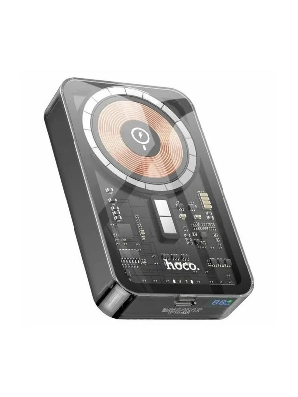 Магнитный аккумулятор с беспроводной зарядкой HOCO Q14A