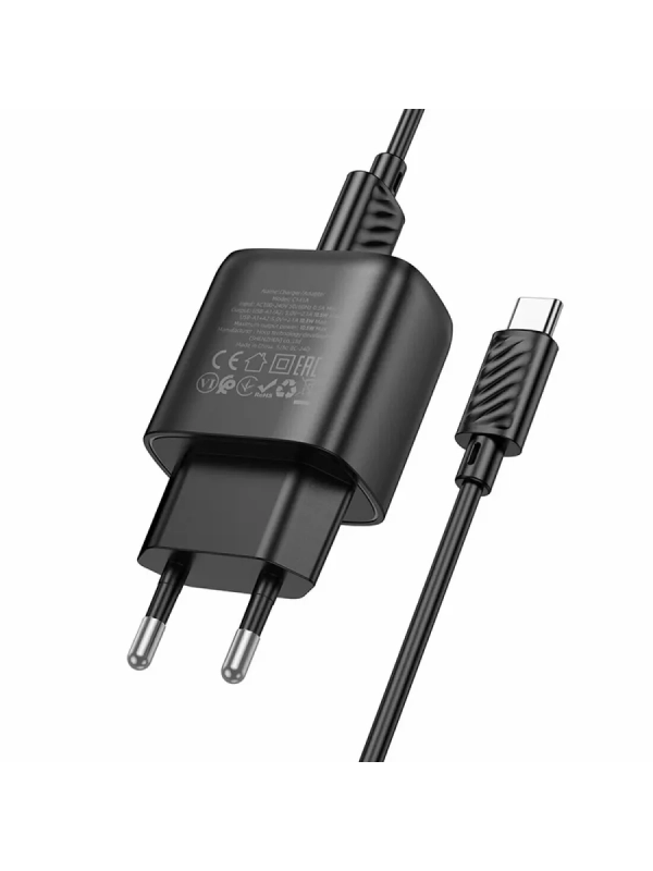 Зарядное устройство для iPhone и android+кабель USB-A-TYPE-C