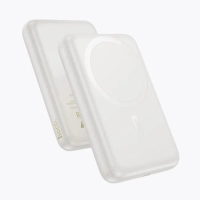 Быстрая зарядка. Беспроводной повербанк Hoco J141 10000 mAh ,белый