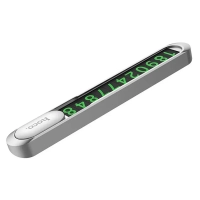 Автовизитка в машину парковочная с номером телефона