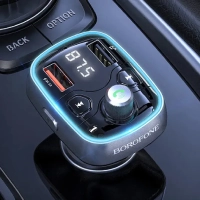 FM модулятор в машину с блютузом трансмиттер