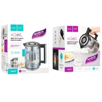 Чайник Hoco электрический стеклянный HA01A