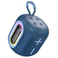 Портативная колонка BOROFONE BR39 (Bluetooth/USB/TF/AUX/3 ч/1200 mAh/10Вт) синяя