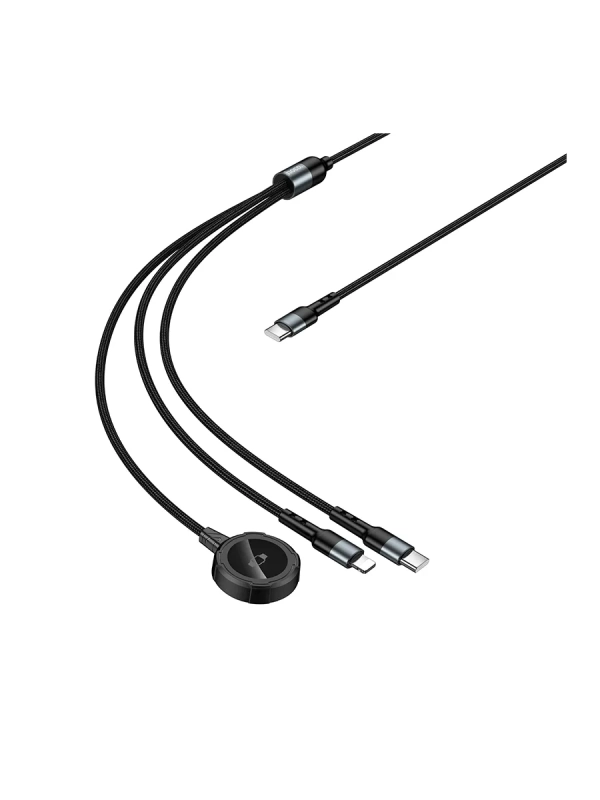 Док-станция для часов с кабелем на 2 разъема