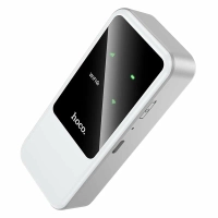Роутер беспроводной Hoco HI42, 2.4 G, Wi-Fi 6, 150 Мбит/с, 2000 mAh