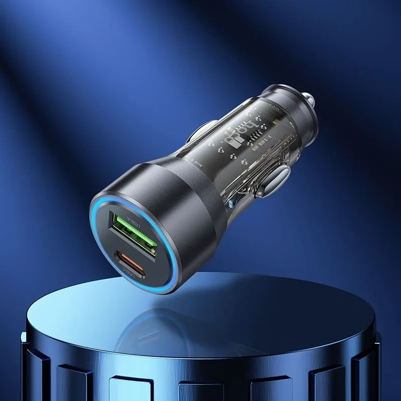 Автомобильное зарядное устройство Hoco NZ12A PD43W черный