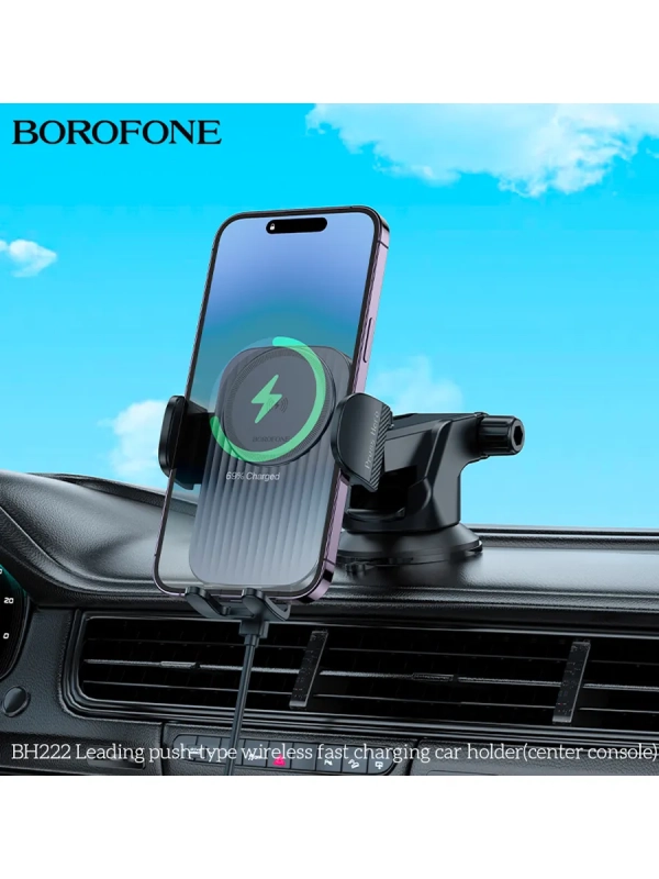 Автомобильный держатель телефона BH222 15 Вт.