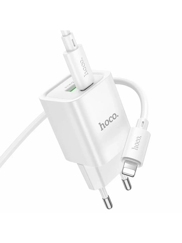 Быстрая сетевая зарядка 30 Вт с кабелем lightning