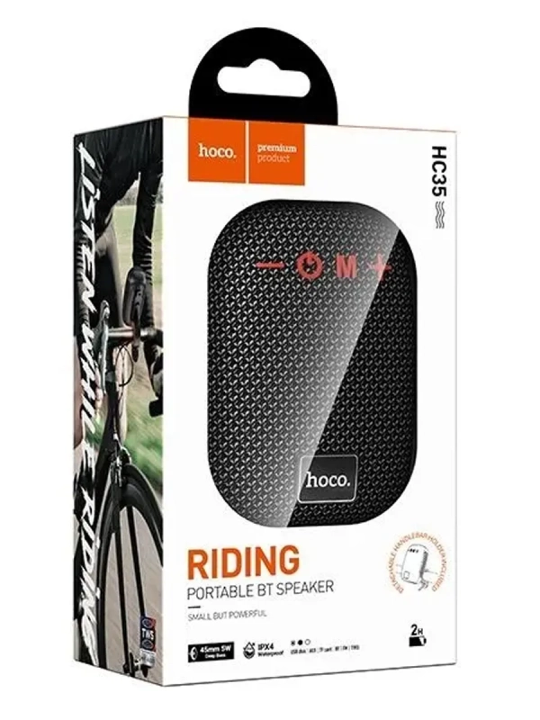 Колонка для велосипеда блютуз с креплением на руль