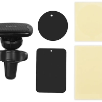 Держатель в авто CA65 (магнитный, в дефлектор) черный