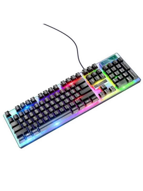 Набор проводной игровой Hoco GM18 клавиатура+мышь, подсветка