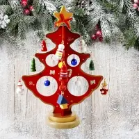 Ёлочка с игрушками складная