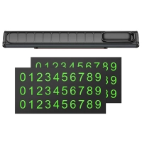 Автовизитка в машину парковочная с номером телефона