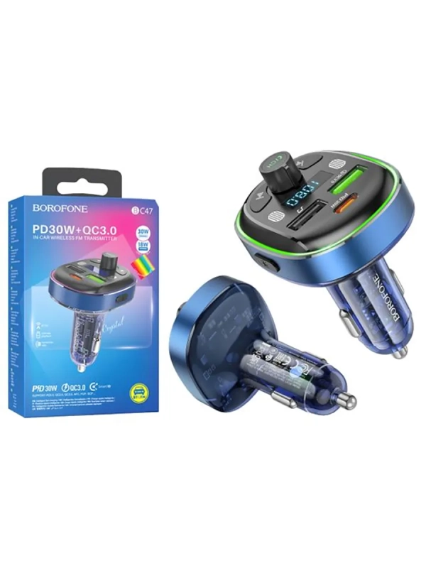 Автомобильный FM-трансмиттер BOROFONE BC47