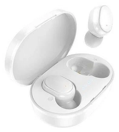 Наушники беспроводные bluetooth hoco DES11, TWS белые