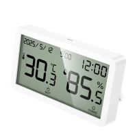 Термометр гигрометр комнатный с часами HX42 5в1