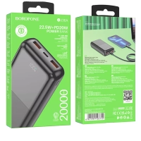 Внешний аккумулятор BJ36A 20000 mAh быстрая зарядка 22,5W
