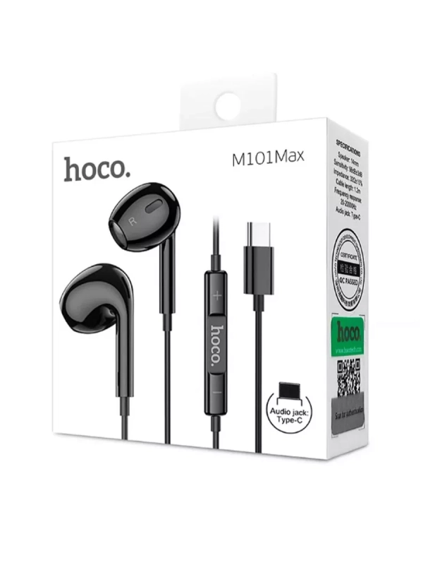 Наушники M101 MAX Type-C HOCO Черные