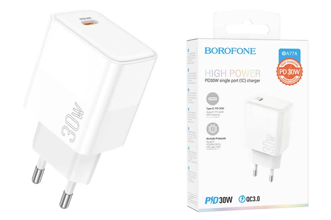 Зарядное устройство, Type c 30Вт