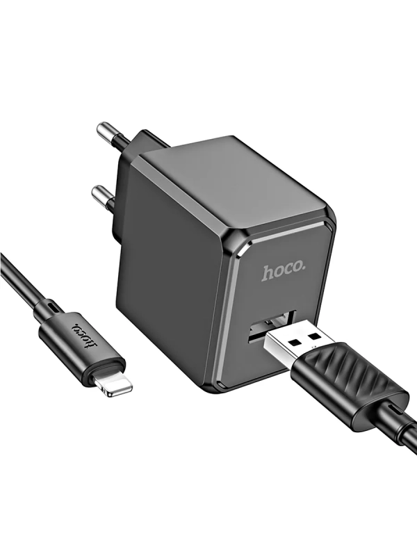 Зарядное устройство Hoco CS11A Ocean + кабель Lightning