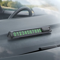 Автовизитка в машину парковочная с номером телефона