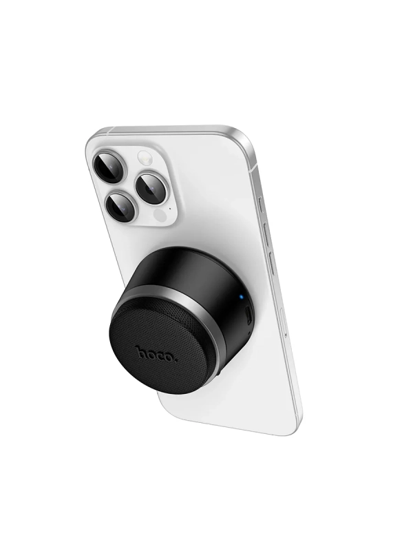 Портативная колонка HOCO HC43, Bluetooth, магнитное крепление, цвет черный