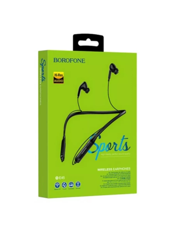 BE45 Наушники беспроводные с микрофоном, спортивные