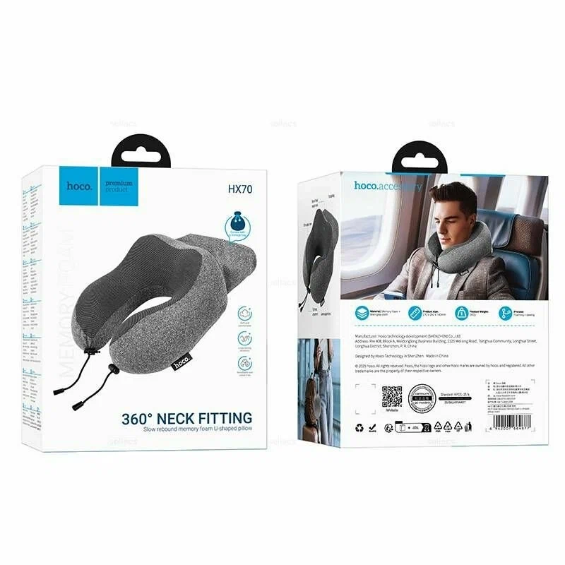 Подушка для путешествий, в самолет, офис, поход, машину