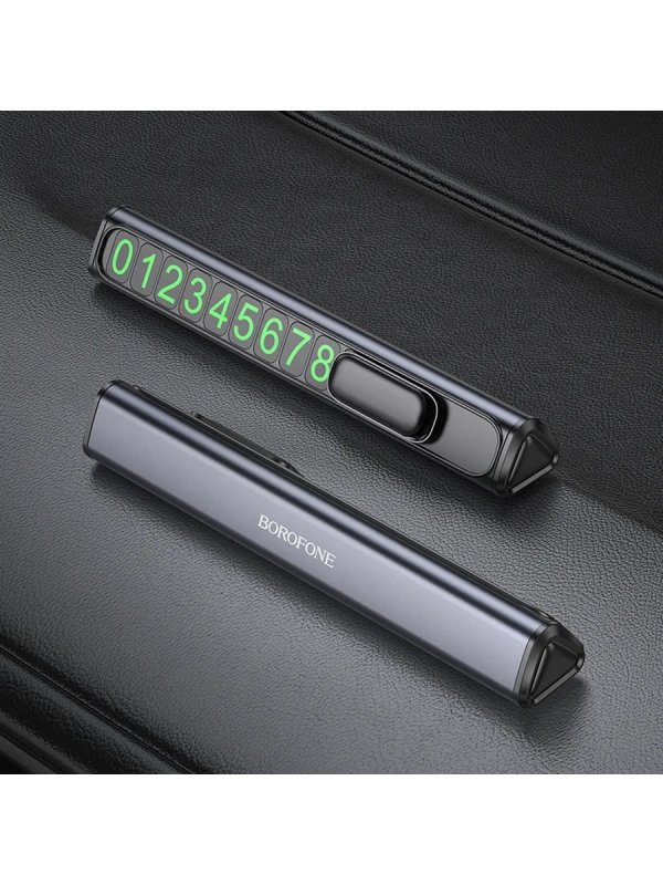 Автовизитка в машину парковочная с номером телефона