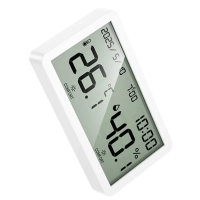 Термометр гигрометр комнатный с часами HX42 5в1