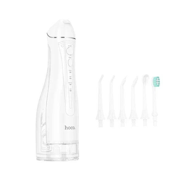 Ирригатор Hoco HP63 белый / портативный / для гигиены полости рта / струйная чистка