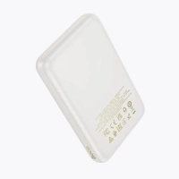 Быстрая зарядка. Беспроводной повербанк Hoco J141 10000 mAh ,белый
