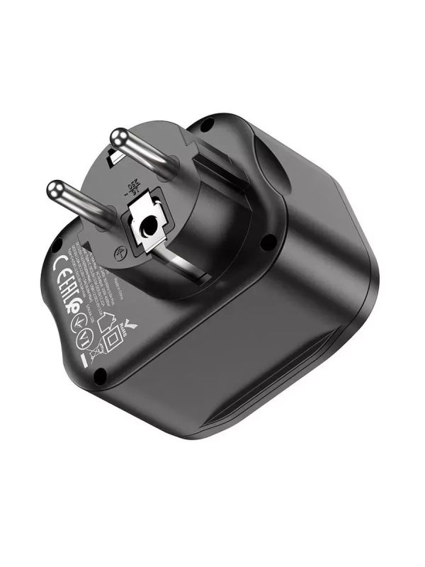 Сетевой фильтр HOCO NS3 1 гнездо + PD 20W + 2USB QC3.0 18W